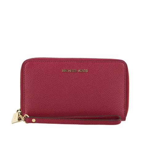 women michael kors purse and wallet|Michael Kors dark cherry wallet.